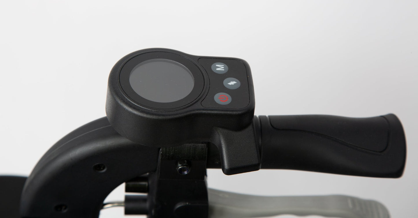 CH4077 Folding Electric Rollator with Seat and Footrest | Ezee Life - Factory Direct Medical