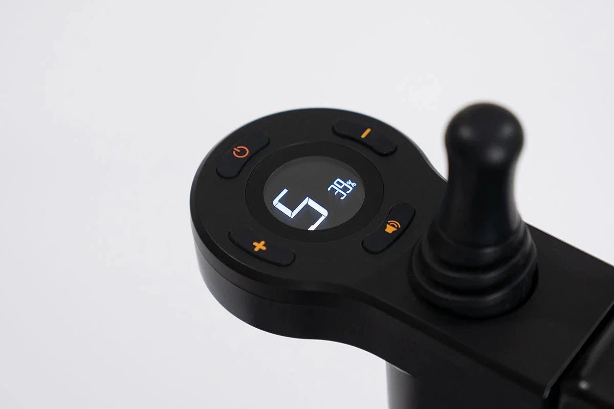 CH4077 Folding Electric Rollator with Seat and Footrest | Ezee Life - Factory Direct Medical