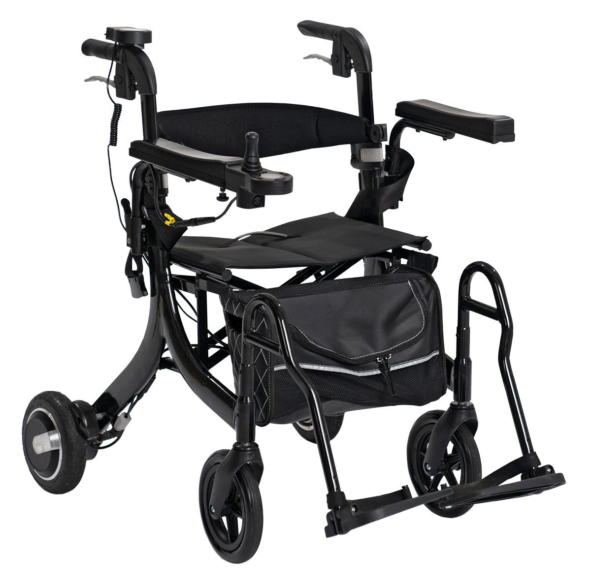 CH4077 Folding Electric Rollator with Seat and Footrest | Ezee Life - Factory Direct Medical