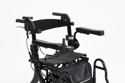 CH4077 Folding Electric Rollator with Seat and Footrest | Ezee Life - Factory Direct Medical