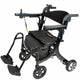 EZee Life CH4077 Folding Electric Rollator with Seat | 4-in-1 Power Assist Walker Canada
