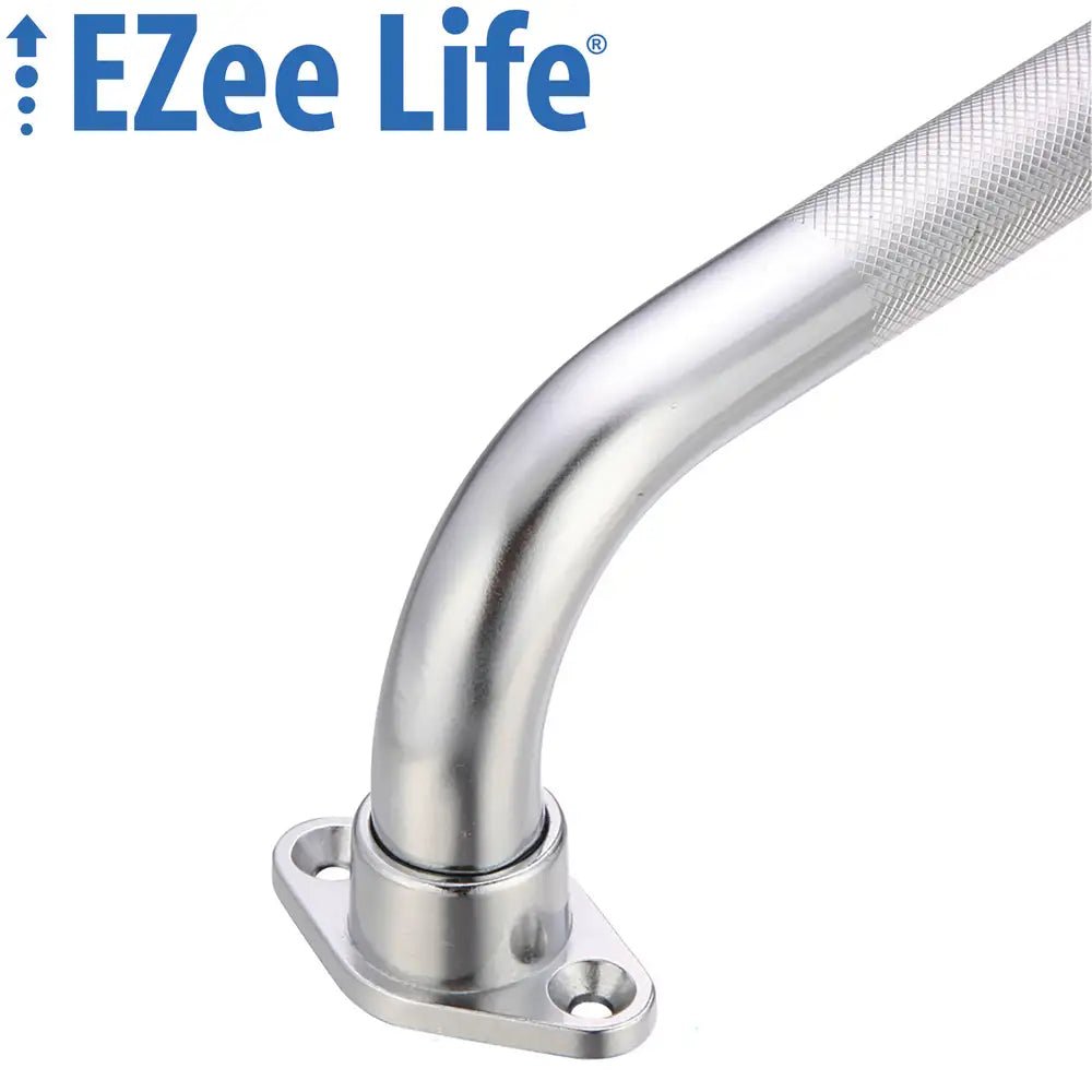 Chromed Knurled Grab Bars | Ezee Life - Factory Direct Medical