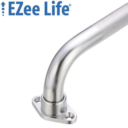 Chromed Knurled Grab Bars | Ezee Life - Factory Direct Medical