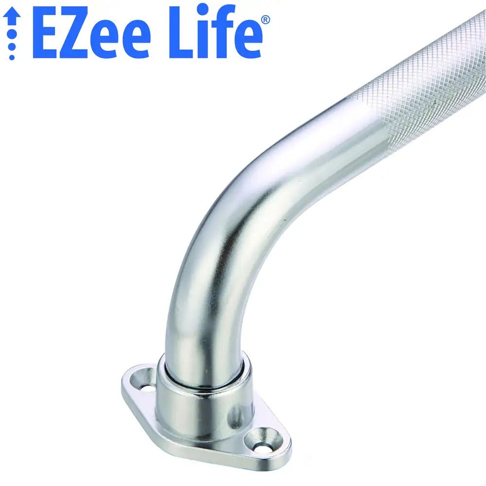 Chromed Knurled Grab Bars | Ezee Life - Factory Direct Medical