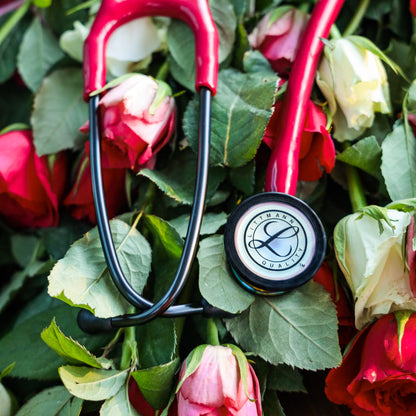 Littmann Classic III Stethoscope: Champagne & Burgundy 5864