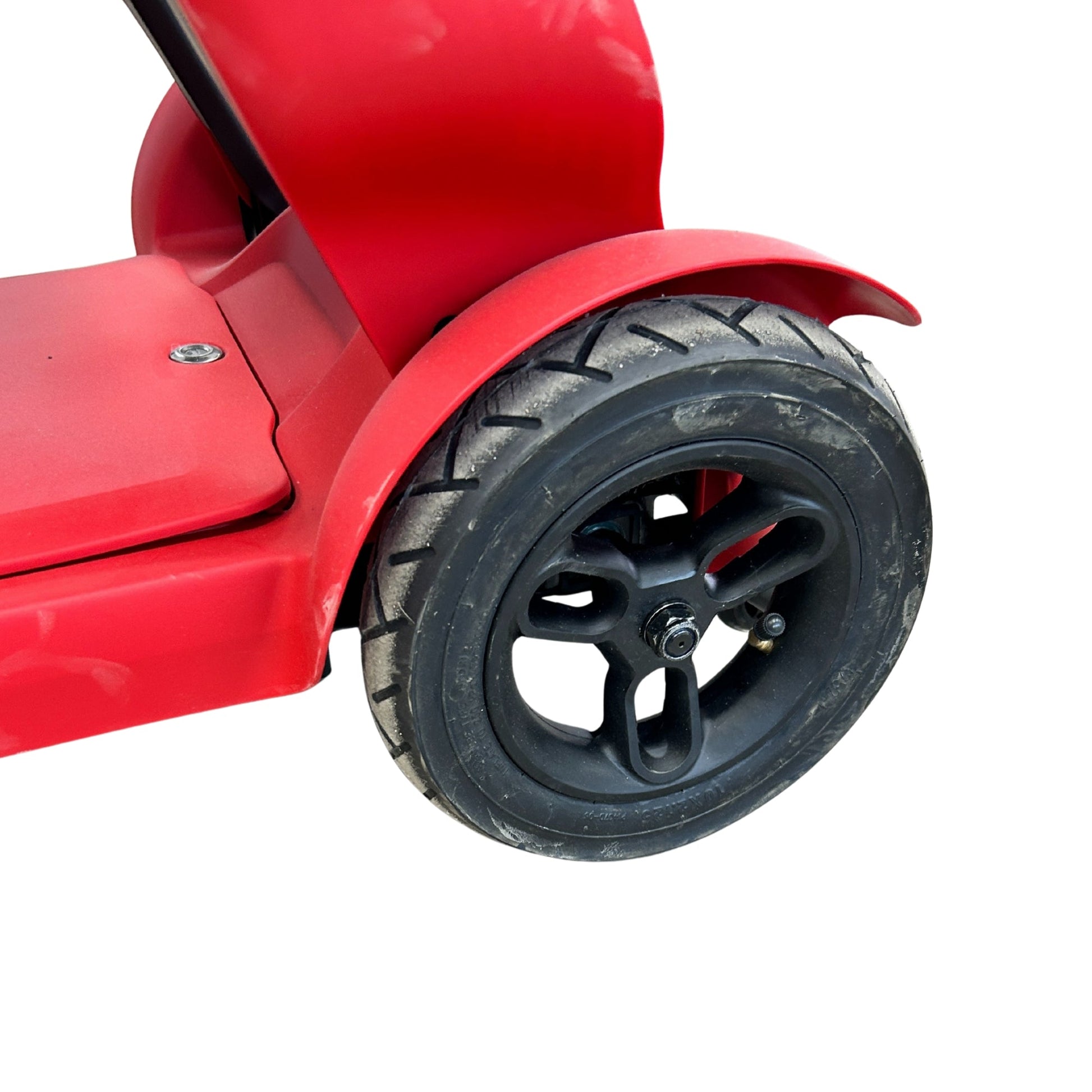 Compact & stylish Red 4 - Wheel Mobility Scooter | Ezee Life - Factory Direct Medical