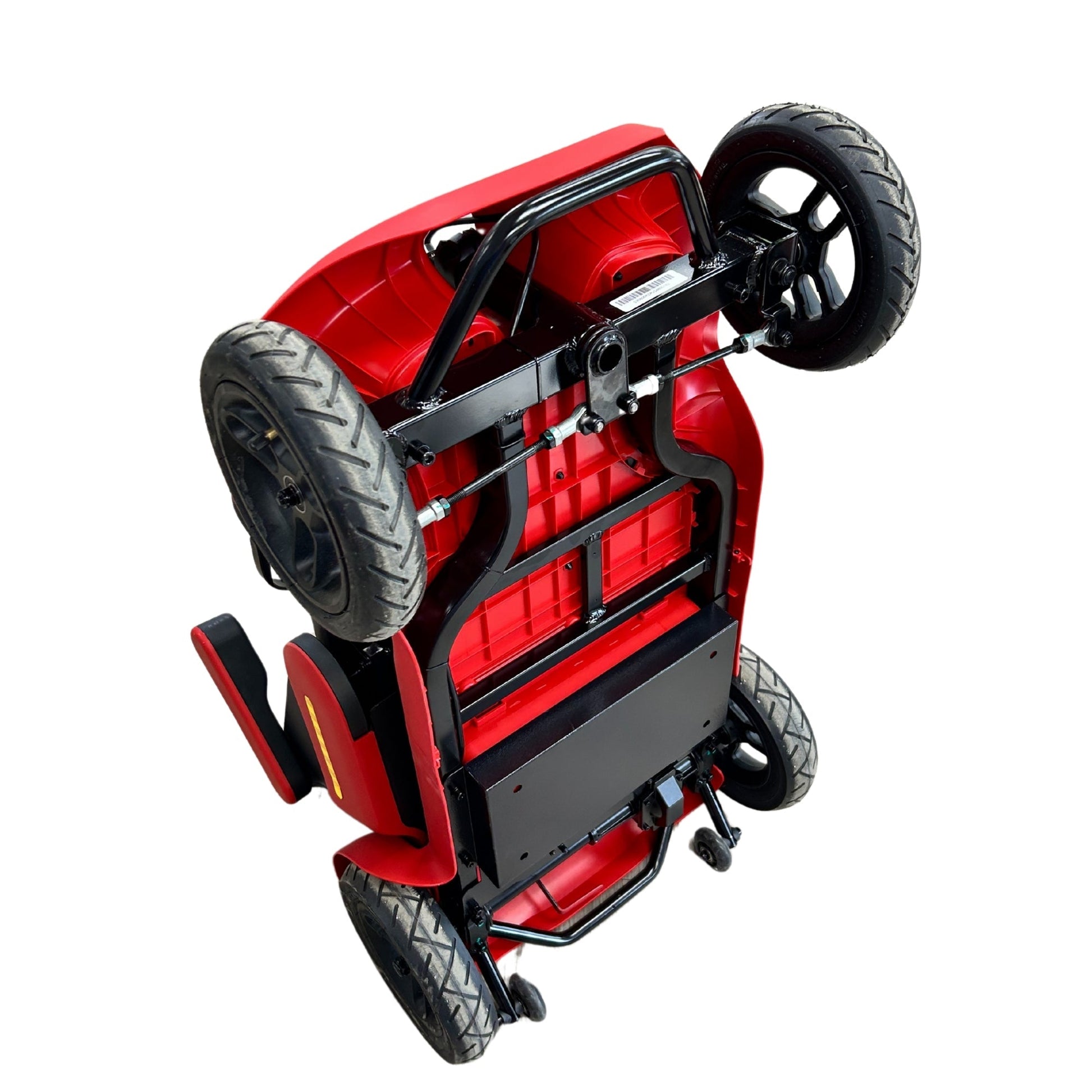 Compact & stylish Red 4 - Wheel Mobility Scooter | Ezee Life - Factory Direct Medical