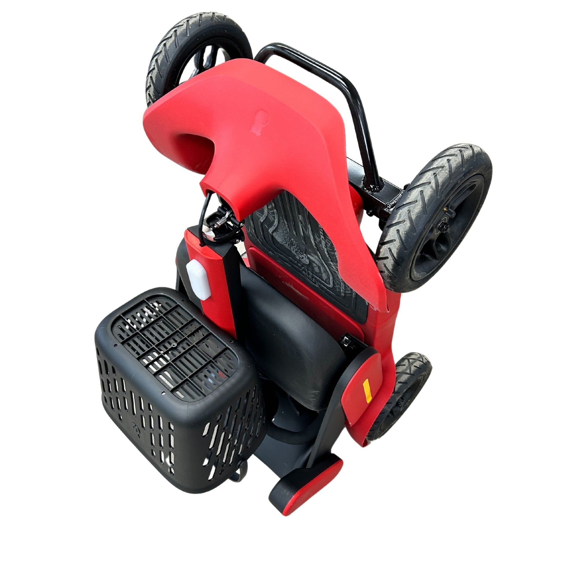 Compact & stylish Red 4 - Wheel Mobility Scooter | Ezee Life - Factory Direct Medical