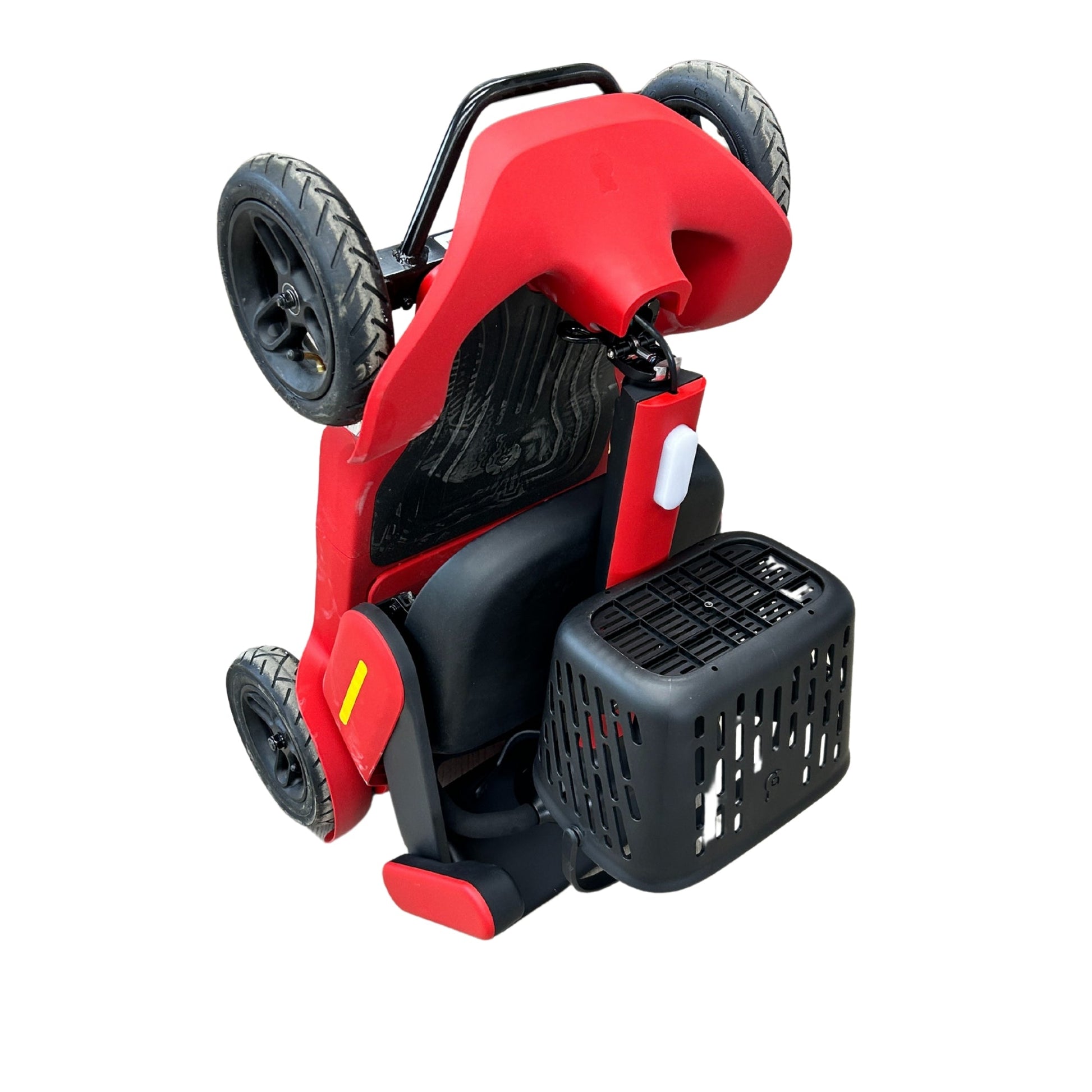Compact & stylish Red 4 - Wheel Mobility Scooter | Ezee Life - Factory Direct Medical