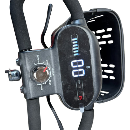 Compact & stylish Red 4 - Wheel Mobility Scooter | Ezee Life - Factory Direct Medical