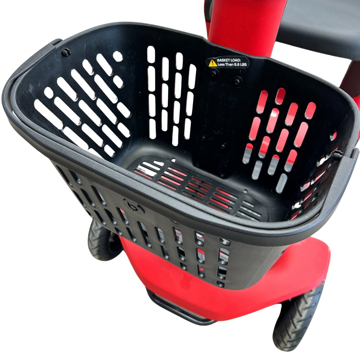 Compact & stylish Red 4 - Wheel Mobility Scooter | Ezee Life - Factory Direct Medical