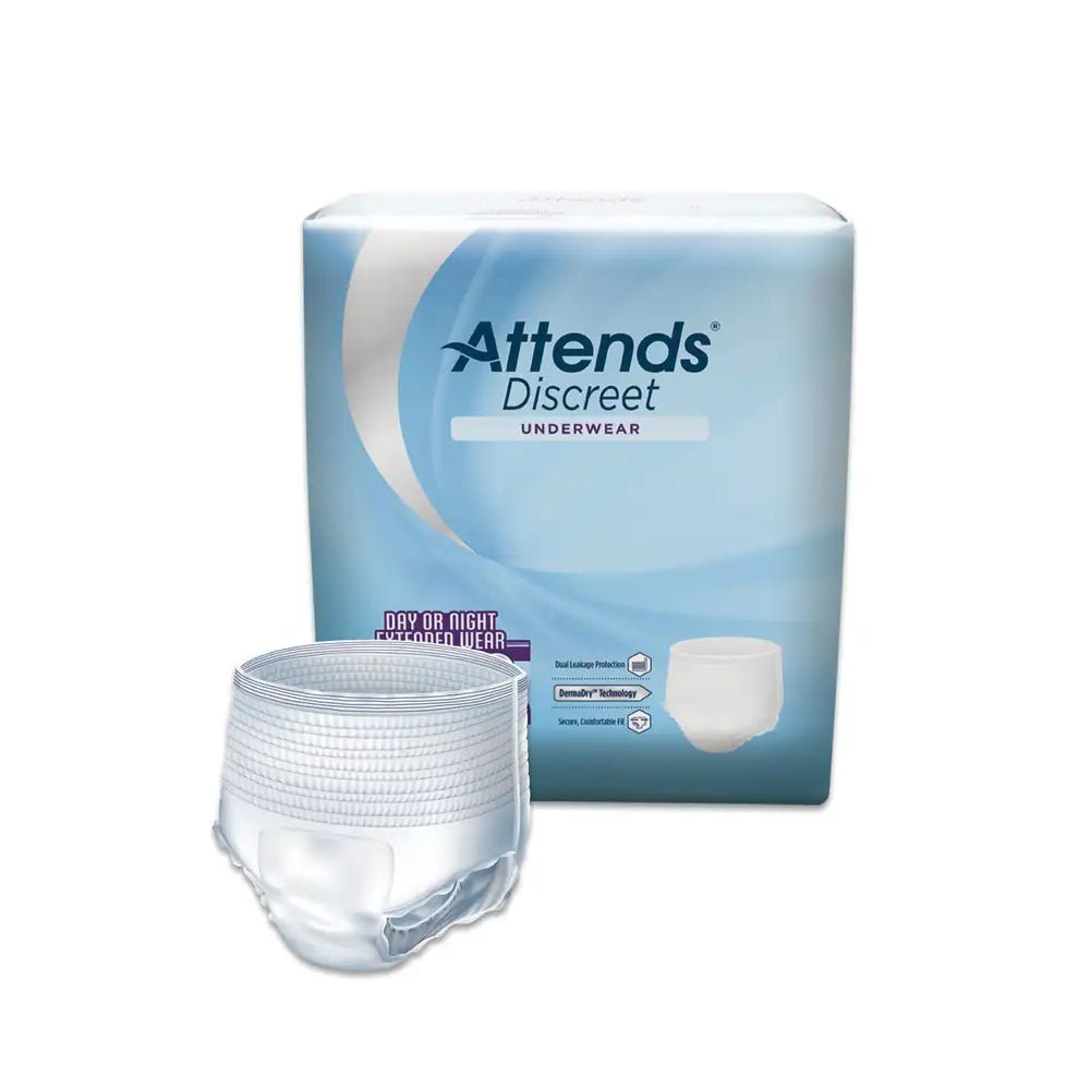 Discreet Day & Night Extended Underwear | Attends - Factory Direct Medical