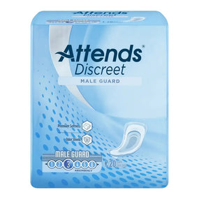 Discreet Male Guard - Case of 6 packages (120 count) | Attends - Factory Direct Medical
