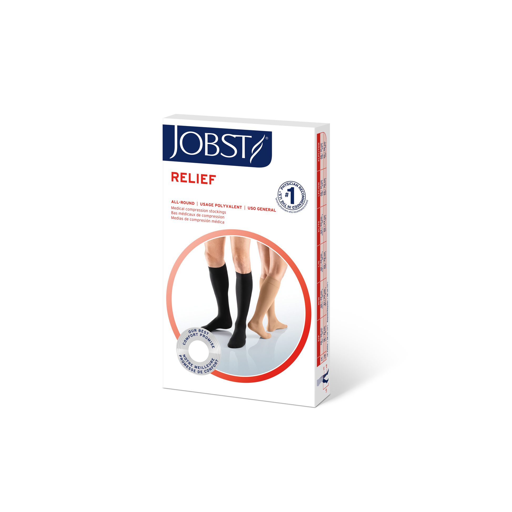 JOBST Relief 15-20 mmHg Knee High
