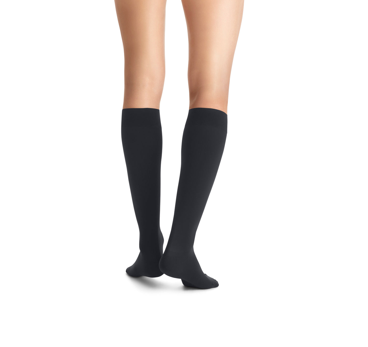 JOBST Opaque Compression Stockings 15-20 mmHg Knee High SoftFit Band Closed Toe