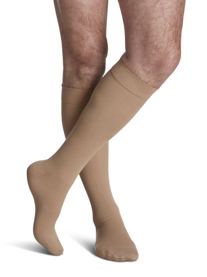 Sigvaris 230 Essential Cotton Compression Socks 30-40 mmHg Calf High for Women Closed Toe
