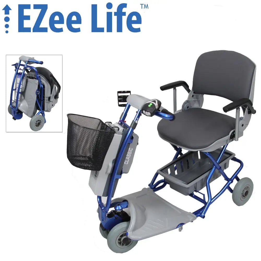 Ezee Classic - Portable Scooter - Dual Front Wheel Drive | Ezee Life - Factory Direct Medical