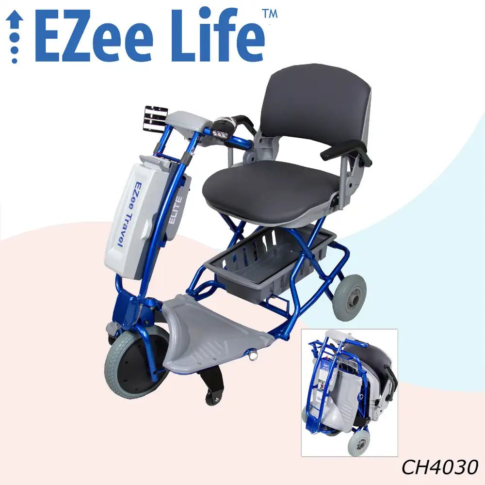 Ezee Elite - Portable Scooter - Single Front Wheel Drive | Ezee Life - Factory Direct Medical