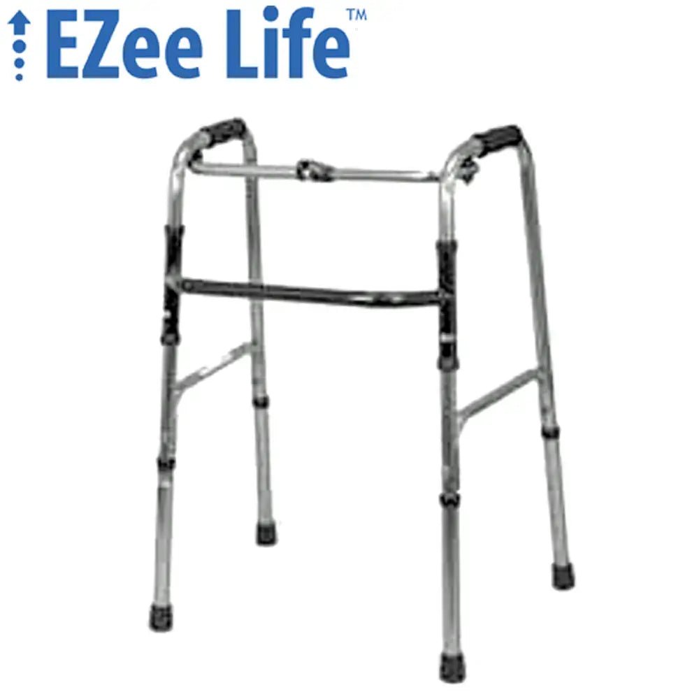 EZee Life 1 - Button Folding Walker CH1082 | Ezee Life - Factory Direct Medical