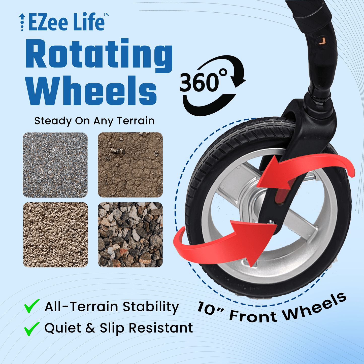 EZee Life Bariatric Rollator | Ezee Life - Factory Direct Medical