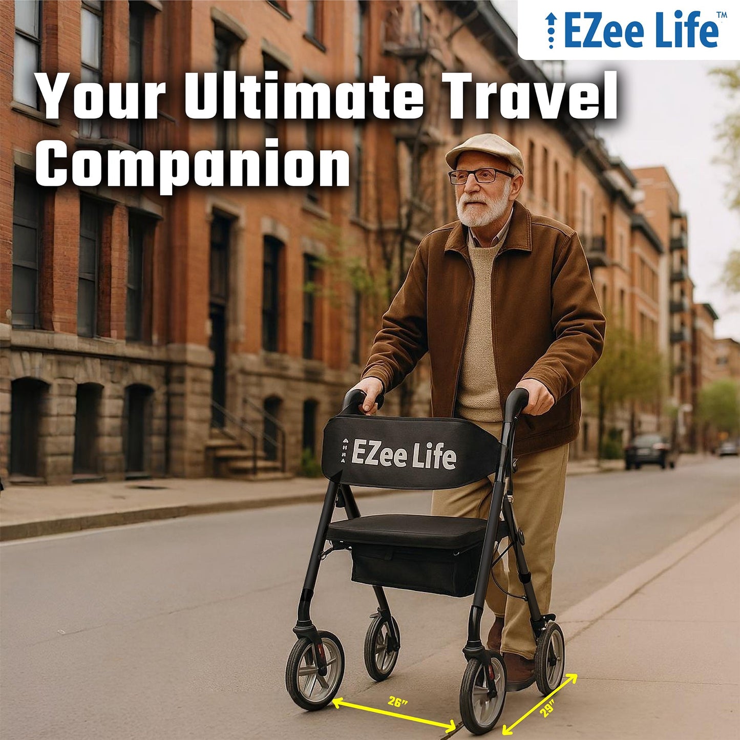 EZee Life Bariatric Rollator | Ezee Life - Factory Direct Medical