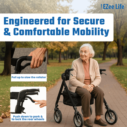 EZee Life Bariatric Rollator | Ezee Life - Factory Direct Medical