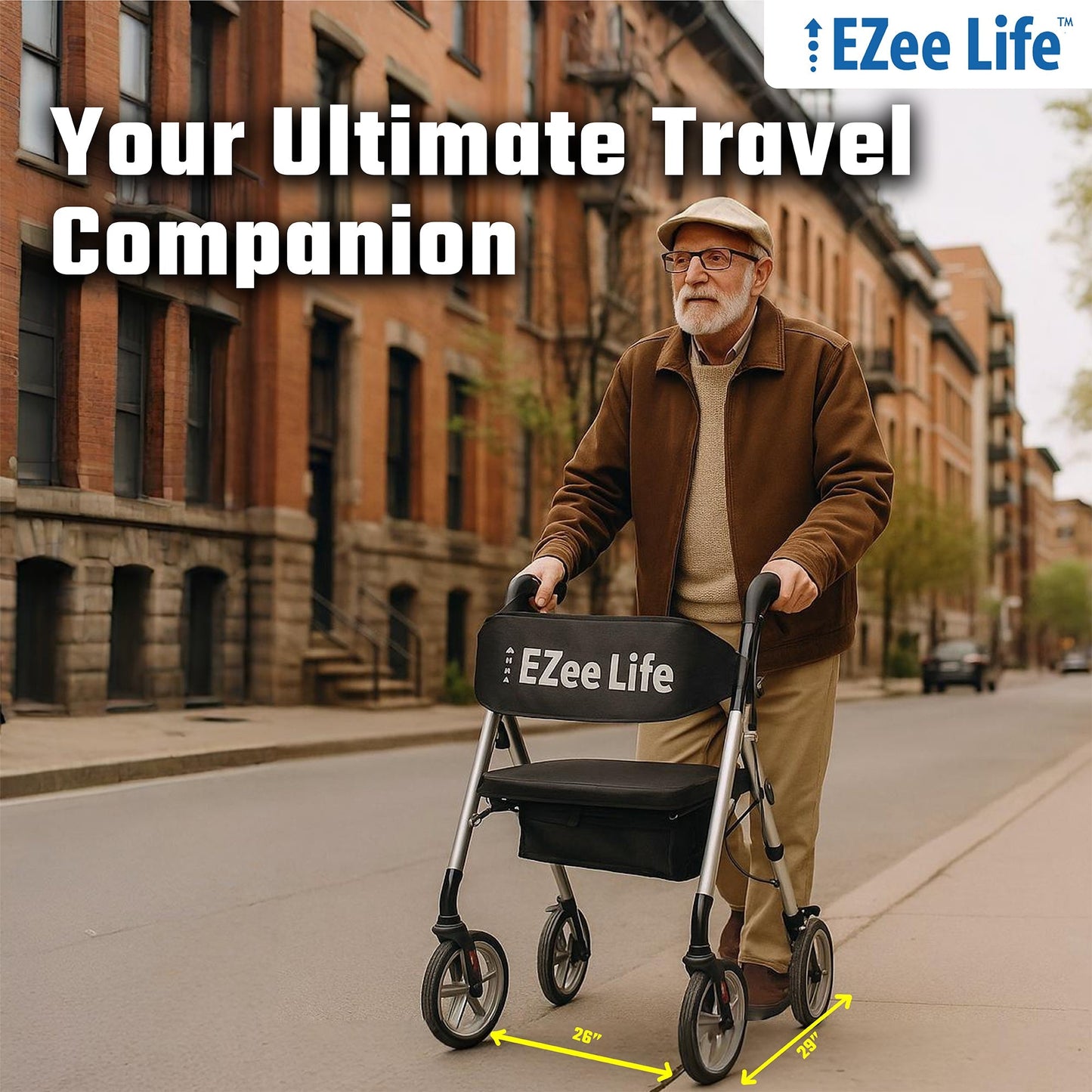 EZee Life Bariatric Rollator | Ezee Life - Factory Direct Medical