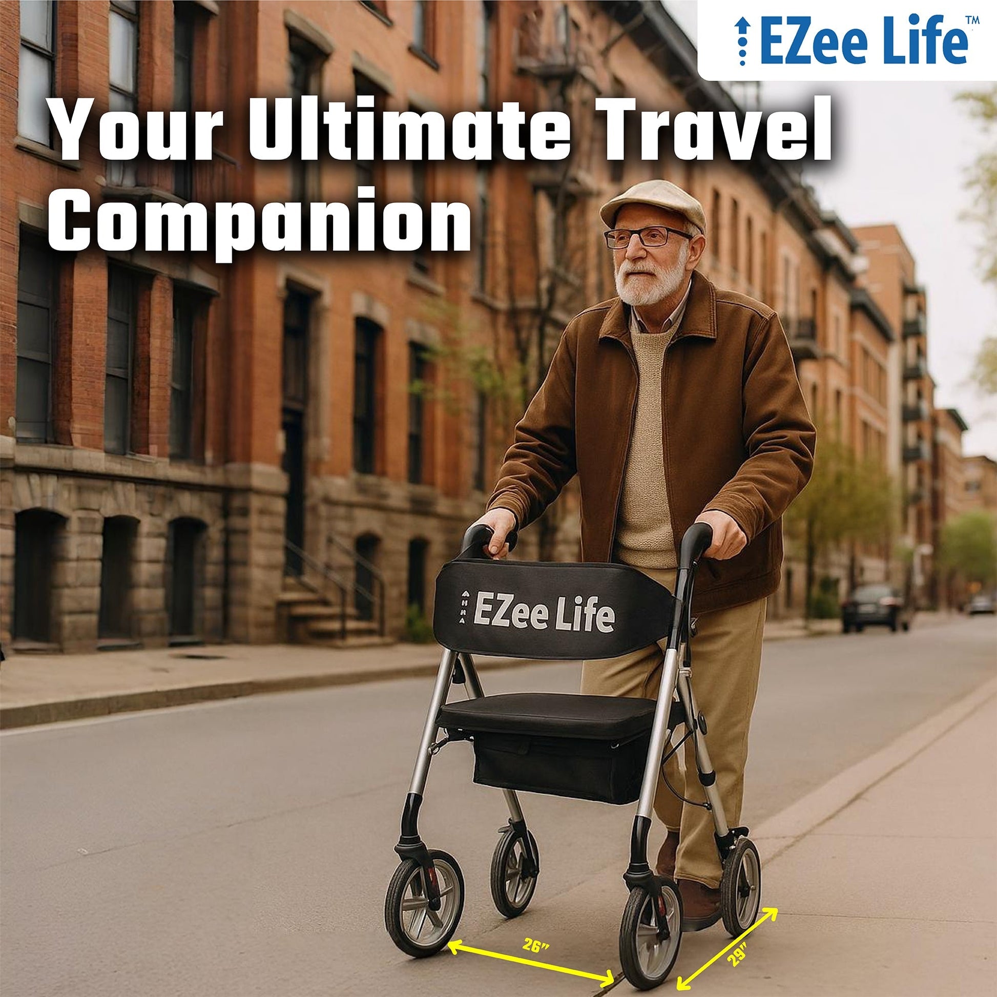 EZee Life Bariatric Rollator | Ezee Life - Factory Direct Medical