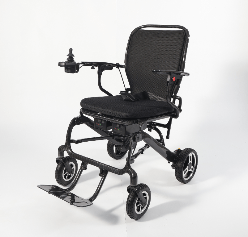 EZee Life Carbon Fiber Electric Wheelchair - Lightweight & Foldable   | Ezee Life - Factory Direct Medical