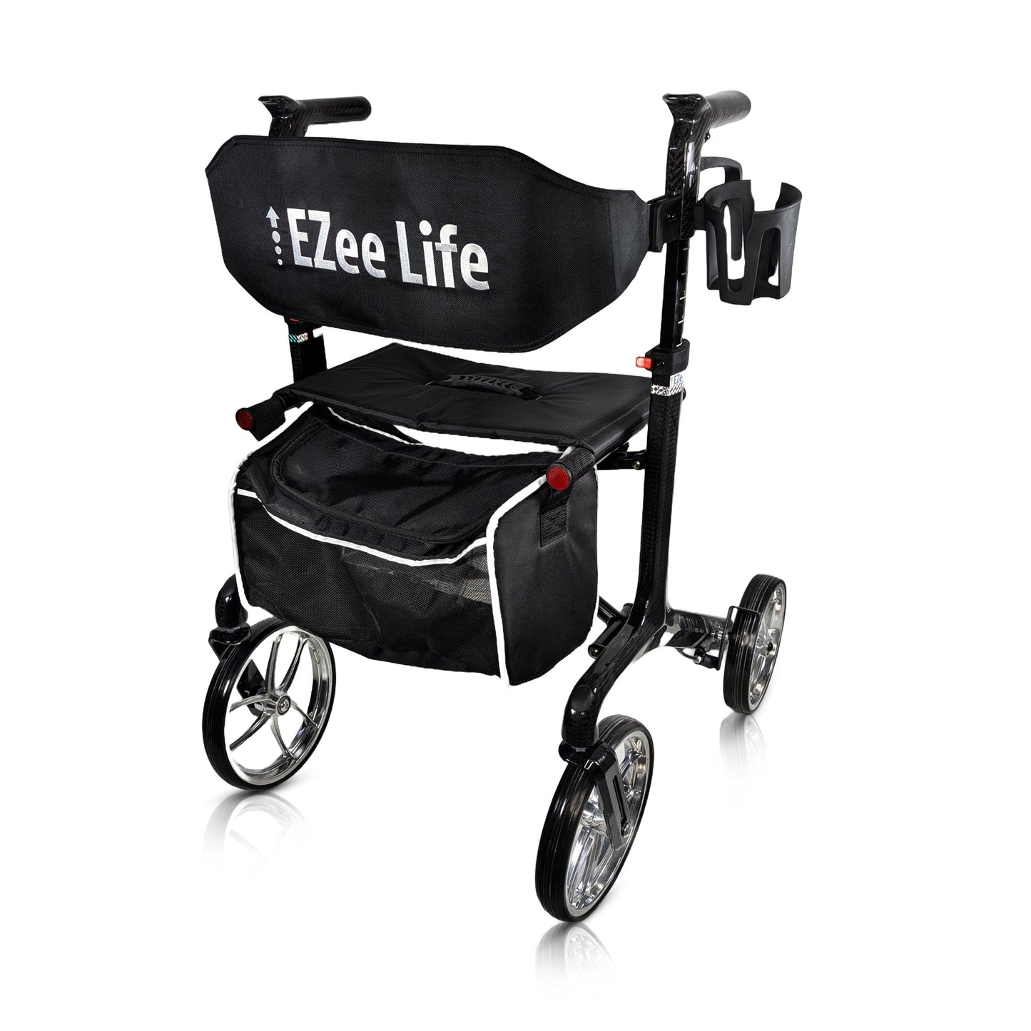EZee Life Carbon Fiber Lightweight Rollator - 5.8 kgs/13 lbs | Ezee Life - Factory Direct Medical