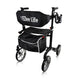 EZee Life Carbon Fiber Rollator CH3018 | Ultra-Lightweight 5.8 kg Walker Canada