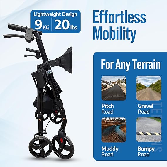 EZee Life Lightweight Steel Rollator   | Ezee Life - Factory Direct Medical