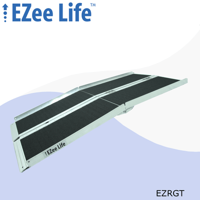 EZee Life Multifold Portable Wheelchair Ramp 6 feet - with Grip Tape | Ezee Life - Factory Direct Medical