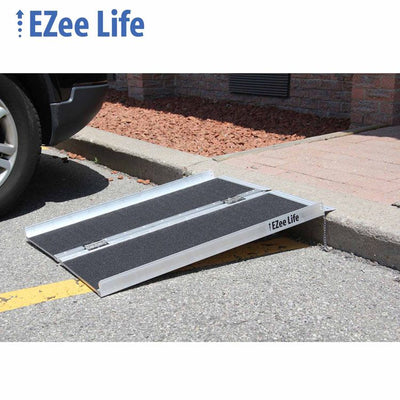 EZee Life Single fold Portable Wheelchair Ramp 3 feet Grip Tape | Ezee Life - Factory Direct Medical