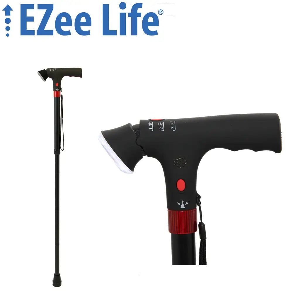 Flashlight Cane | Ezee Life - Factory Direct Medical