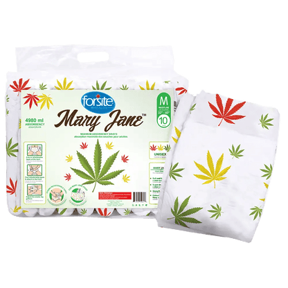 Forsite Health Mary Jane™ Maximum Absorbency Adult Briefs - Case of 30 | Forsite - Factory Direct Medical