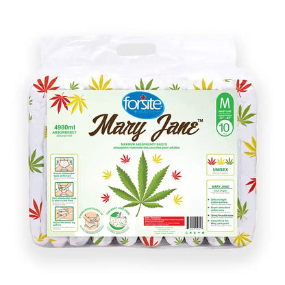 Forsite Health Mary Jane™ Maximum Absorbency Adult Briefs - Case of 30 | Forsite - Factory Direct Medical