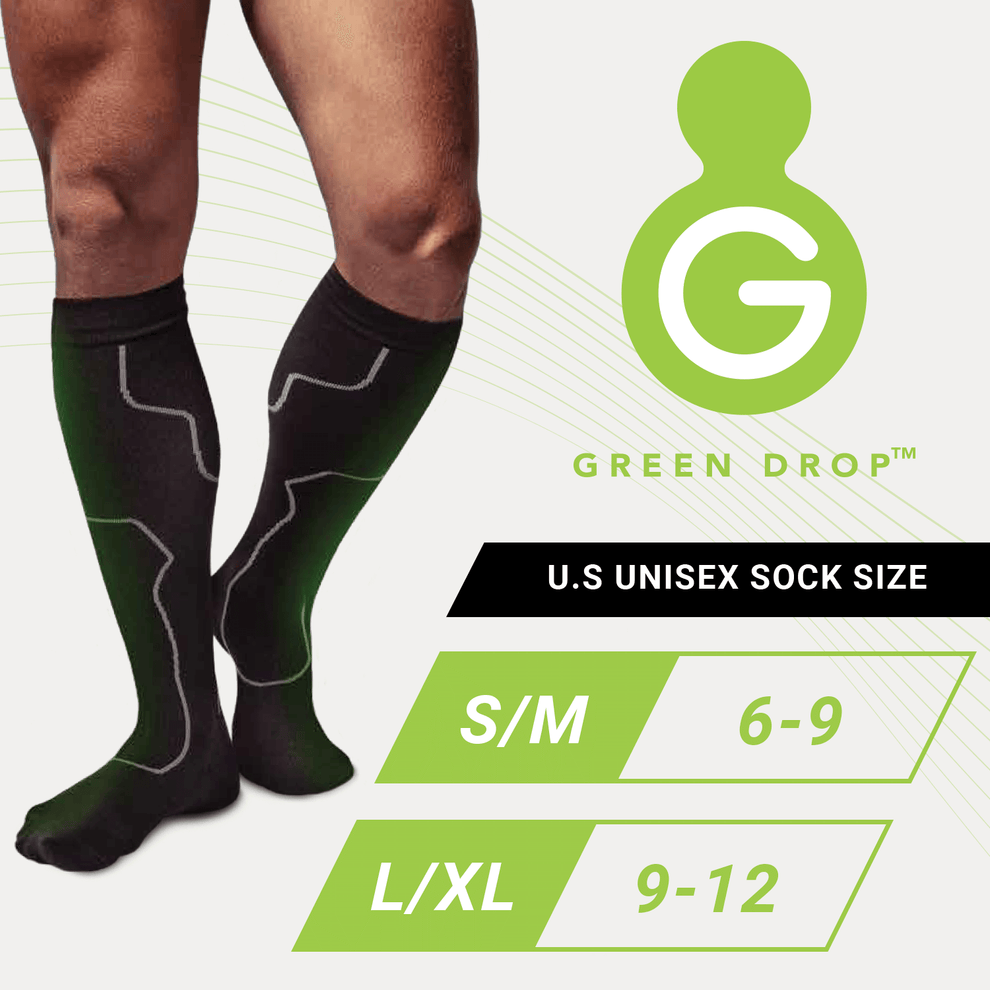 Green Drop 20 - 30 mmHg Compression Socks | Green Drop - Factory Direct Medical