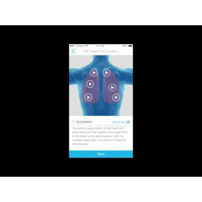 Littmann Cardiology IV Stethoscope: Turquoise & Smoke 6171
