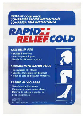 Instant Cold Pack - 4" x 6" | Rapid Aid - Factory Direct Medical