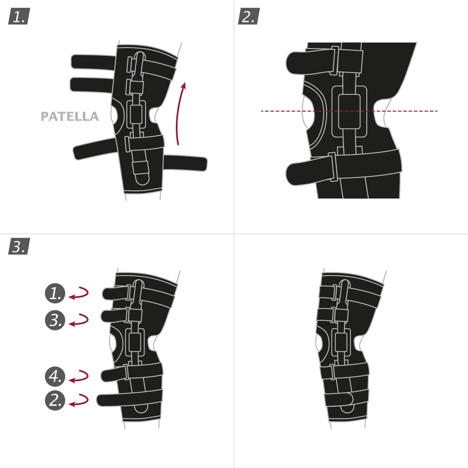 Jobst Actimove Professional Line Knee Brace with Composite Polycentric Hinges | JOBST - Factory Direct Medical