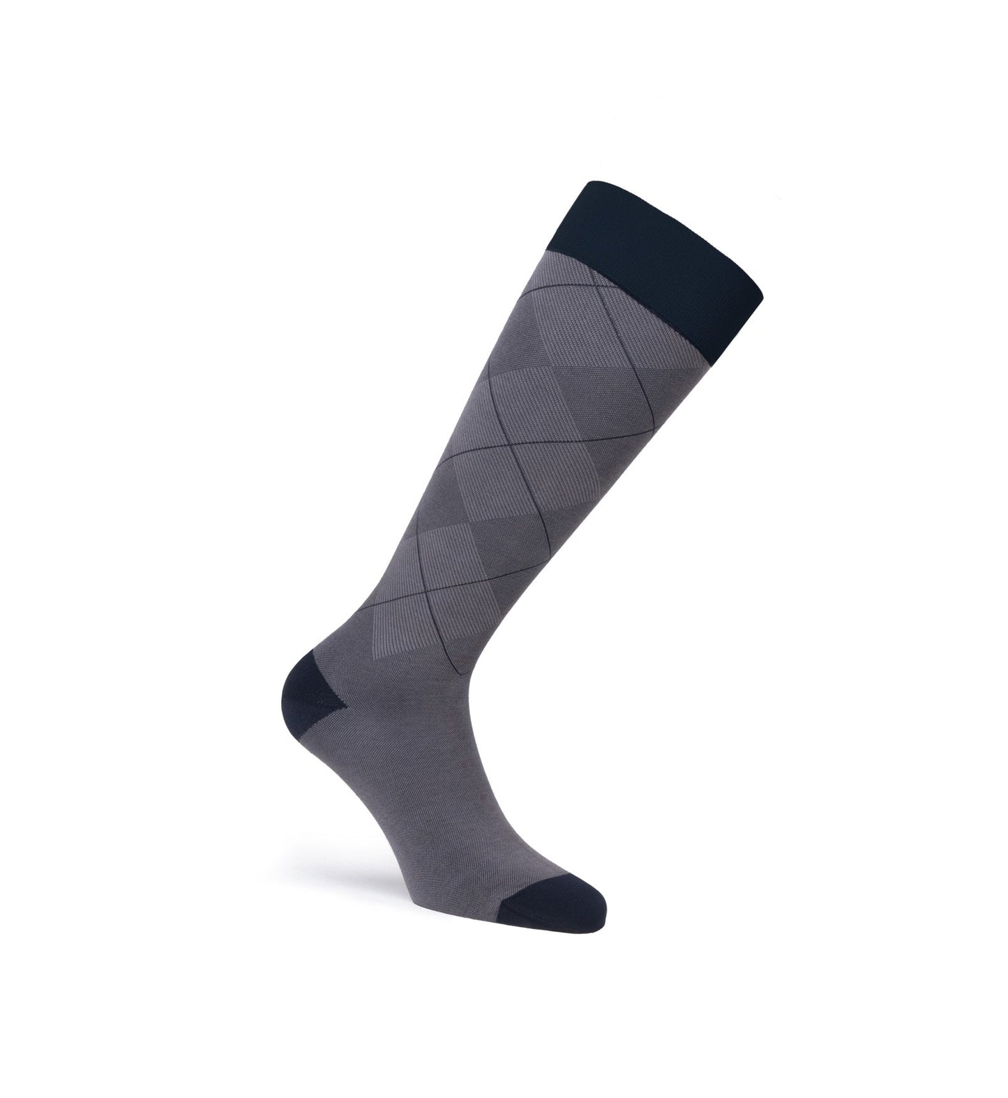 JOBST Casual Pattern Compression Socks 15 - 20 mmHg, Knee High, Closed Toe Full Calf Long Length | JOBST - Factory Direct Medical