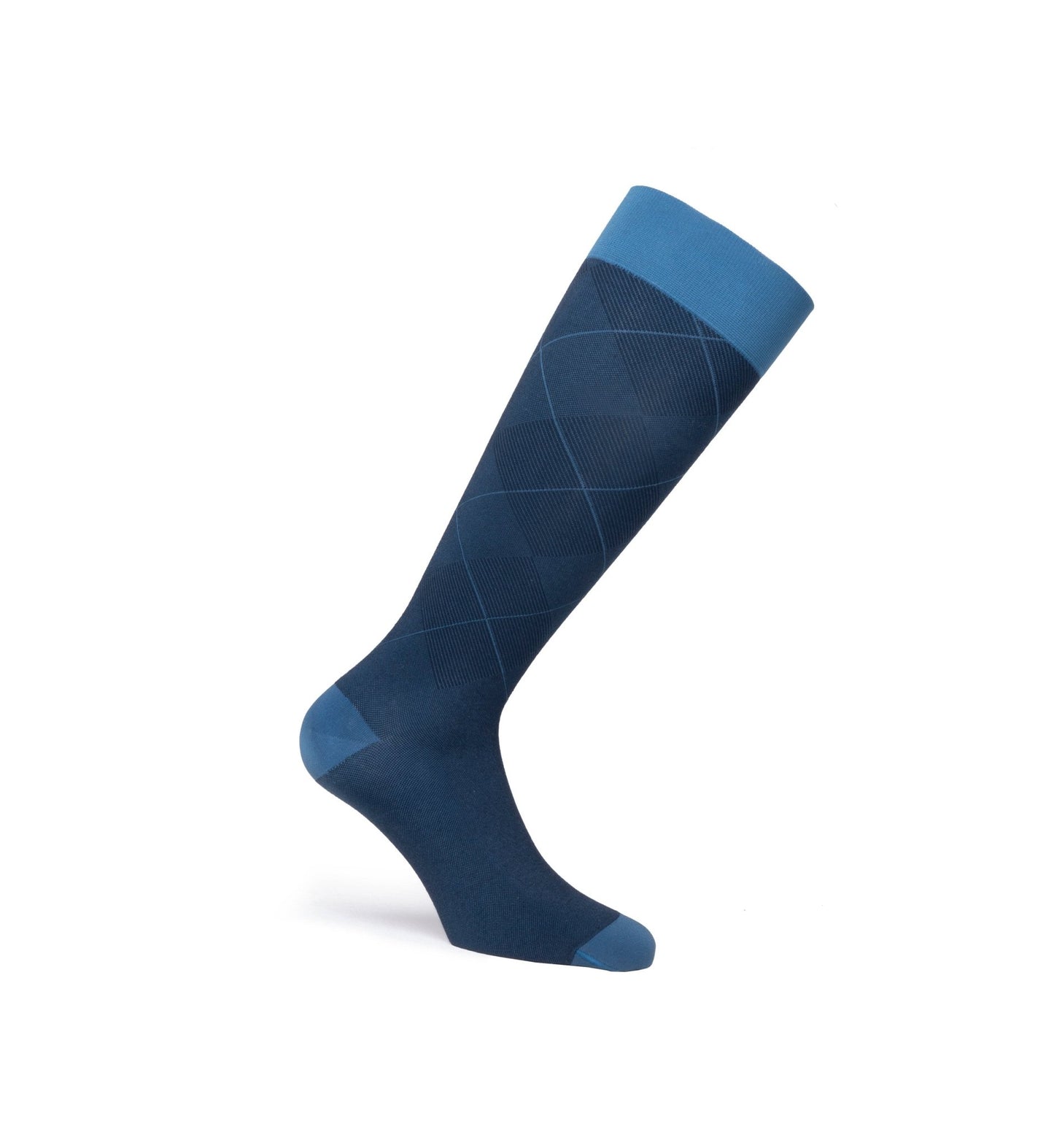 JOBST Casual Pattern Compression Socks 30 - 40 mmHg, Knee High, Closed Toe, Long Length | JOBST - Factory Direct Medical