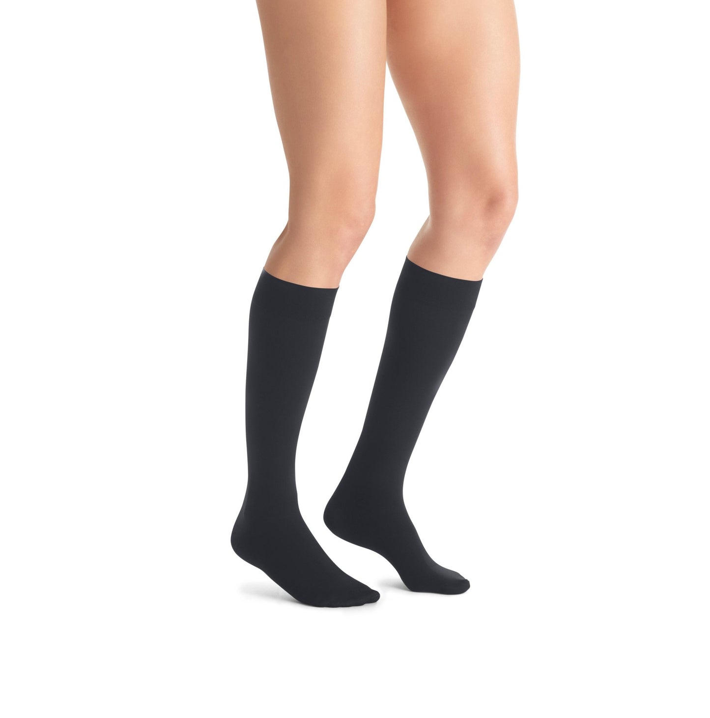 JOBST Opaque Compression Stockings 20 - 30 mmHg Knee High SoftFit Band Closed Toe | JOBST - Factory Direct Medical