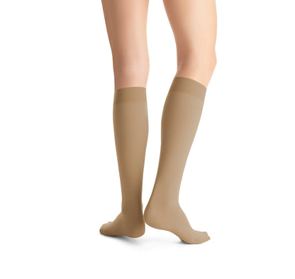JOBST Opaque Compression Stockings 30 - 40 mmHg Knee High SoftFit Band Closed Toe | JOBST - Factory Direct Medical