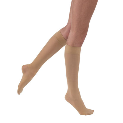 JOBST UltraSheer Compression Stockings 15 - 20 mmHg Knee High Closed Toe Full Calf | JOBST - Factory Direct Medical