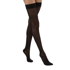 JOBST UltraSheer Compression Stockings 15 - 20 mmHg Thigh High Sensitive Band Closed Toe Petite | JOBST - Factory Direct Medical