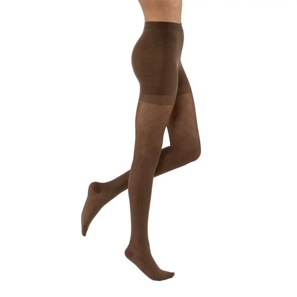JOBST UltraSheer Diamond Pattern Compression Stockings 15 - 20 mmHg Waist High Closed Toe | JOBST - Factory Direct Medical