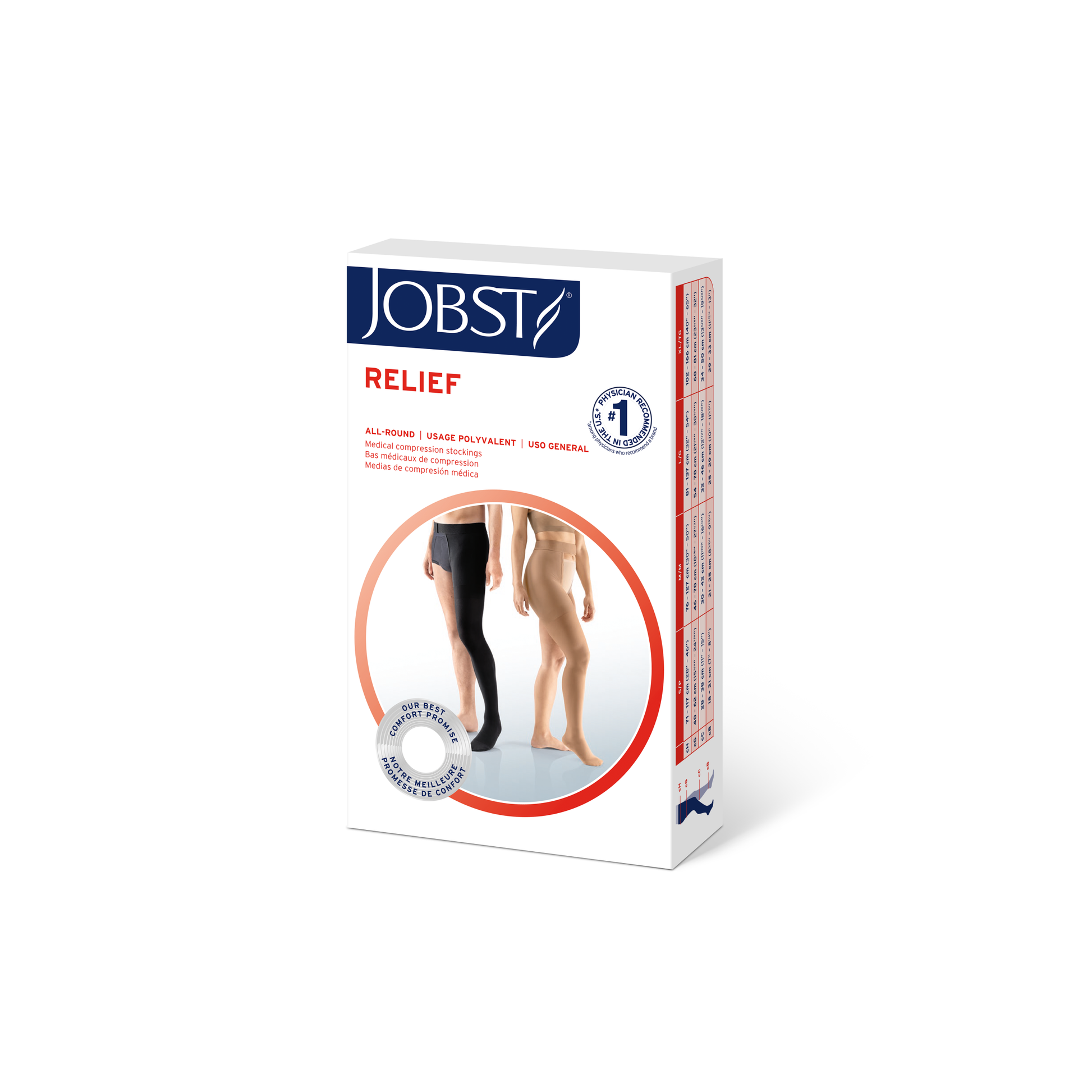 JOBST Relief 20-30 mmHg Chap Double
