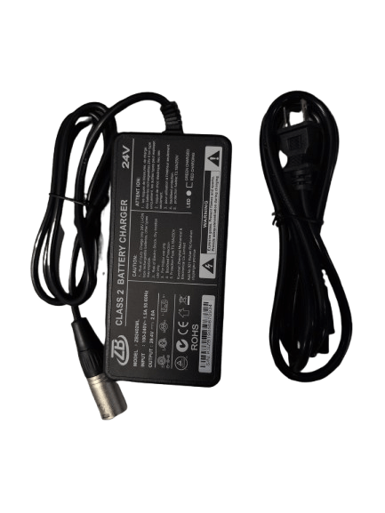 Lithium Battery Charger for scooter/electric wheelchairs | Ezee Life - Factory Direct Medical